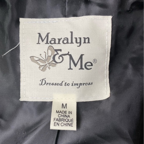 Maralyn & Me soft beautiful leopard print faux fur peacoat women's sz medium - Picture 4 of 12